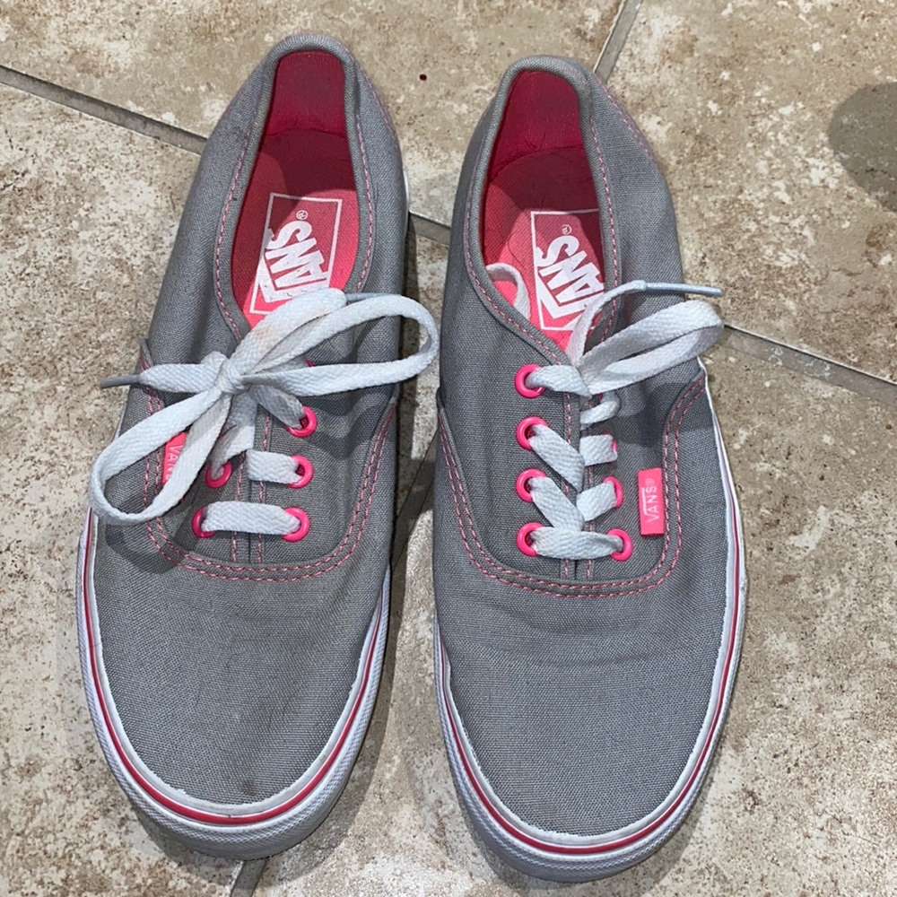 Neon pop Vans